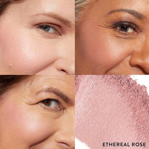 Laura Geller New York Baked Blush-N-Brighten - Ethereal Rose Travel Size Blush for Radiant Skin