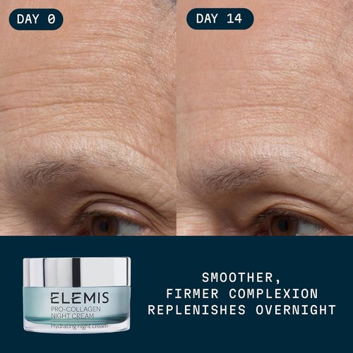ELEMIS Pro-Collagen Night Cream - Ultra Rich Facial Moisturizer for Youthful Skin
