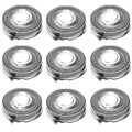 SH50/52 Replacement Heads Fit for Series 5000 Electric Shavers, Electric Shaver Heads Compatible with Series 5000 (S5xxx), ATXX (S5xxx), PTXX (PT8xx, PT7xx), 9-Pack