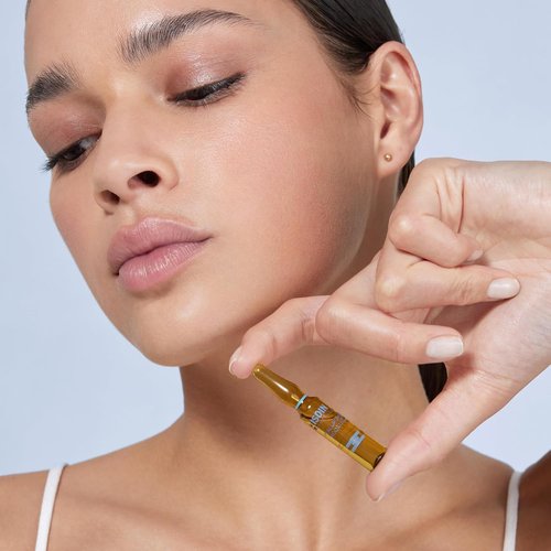 Isdinceutics Intensive Hyaluronic Acid & Peptide Booster - Hydrating Facial Serum, 0.06 FL OZ x 10 Ampoules