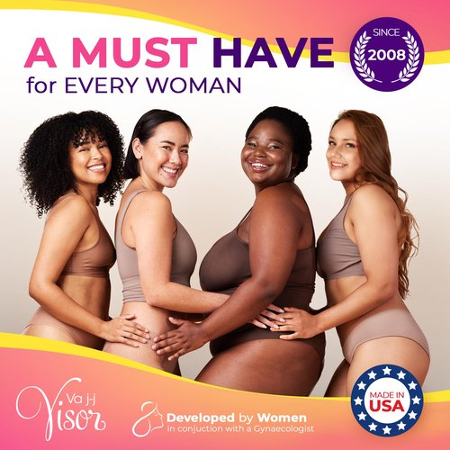 VA J-J VISOR Women’s Intimate Area Protection Shield Brazilian Waxing, Modesty Protection, Depilation Multipack