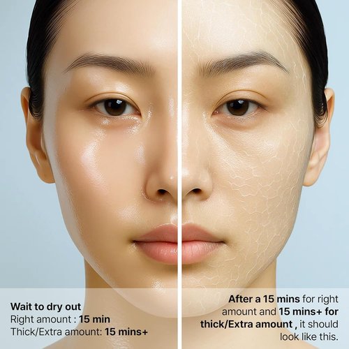 Skiennix Korean Instant Face Lift Serum Mask - Hyaluronic Acid & Niacinamide for Anti-Aging