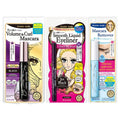 HEROINE MAKE by KISSME Volumizing Waterproof Mascara Volume & Length with Curvy Brush + Smooth Liquid Black Eyeliner, Smudge-free + Gentle Mascara Remover Oil Free, 3 Set