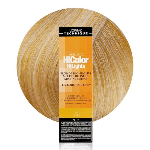 L'Oréal Technique HiColor Blonde Highlights - Intense Permanent Hair Color for Dark Hair, No Pre-Lightening Required