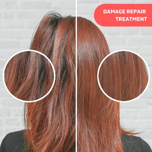 Milano Care Incanto Keratin Protein Hair Mask Infused with Argan Oil - Paraben & Sulfate Free Hair Repair & Strengthening Treatment for Dry or Damaged Hair 8 fl oz