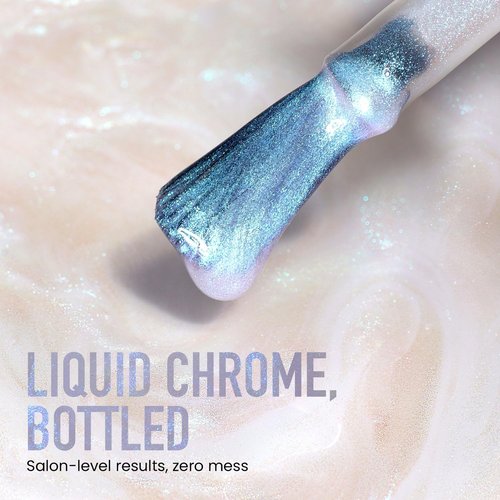 LONDONTOWN Nail Polish - Chrome Glaze Top Coat for Enhanced Color & Long-Lasting Shine | 0.4 oz