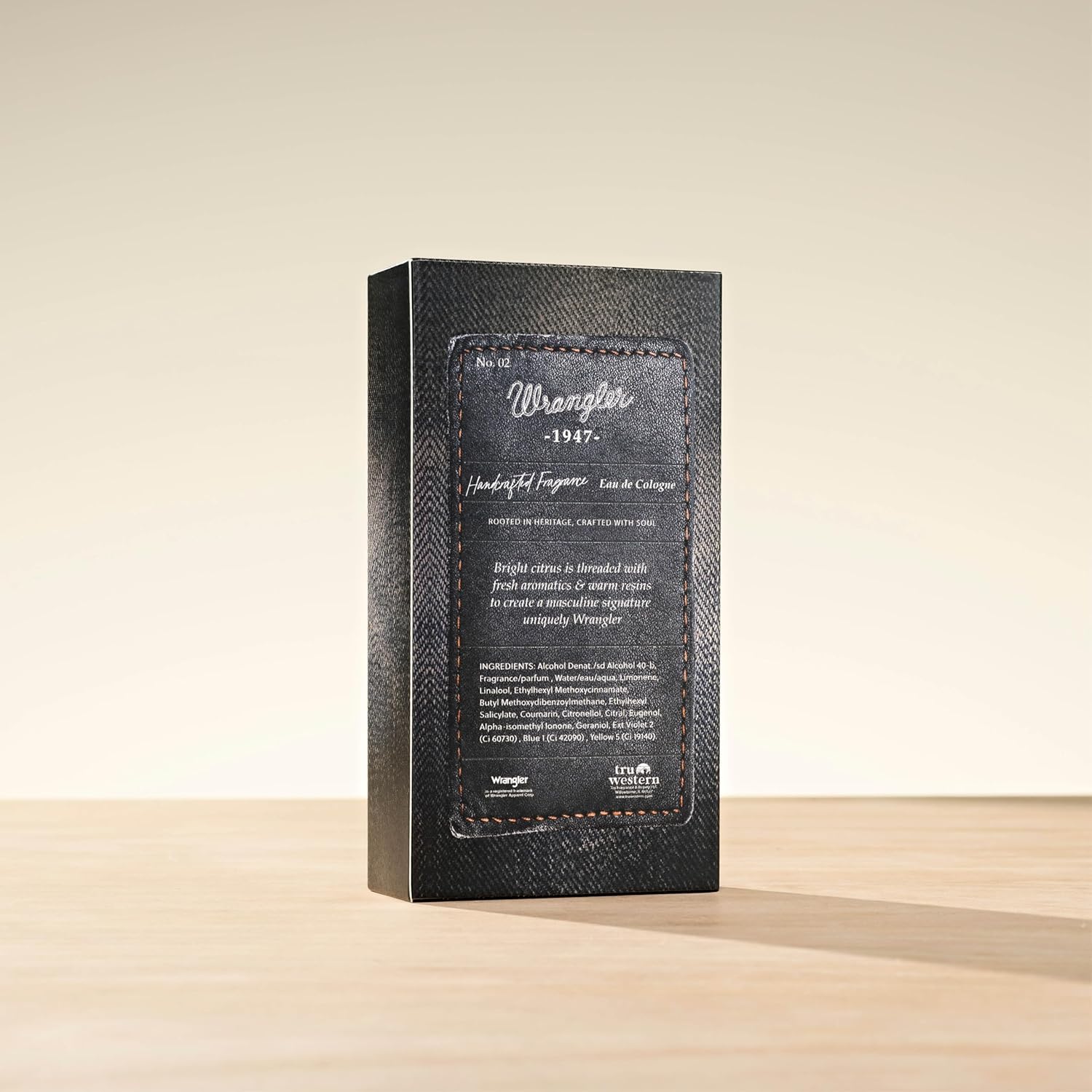 Wrangler 1947 Cologne for Men - Fresh Cedarwood & Amber Scent | 2.5oz Masculine Fragrance
