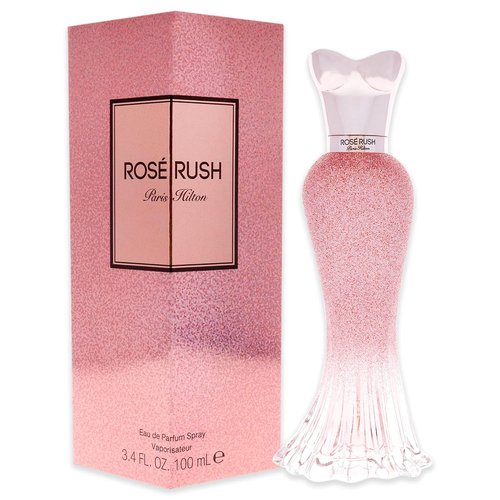 Paris Hilton Rose Rush Eau de Parfum Spray for Women - Floral & Fruity Fragrance | Long-Lasting Scent | 3.4 Fl Oz
