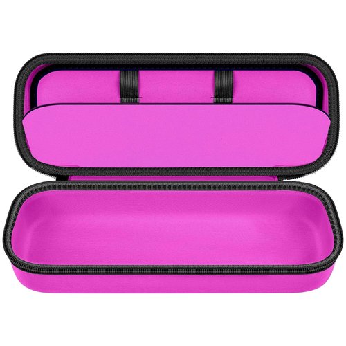 Case Compatible with Houzzi/for NuDerma/for Signstek/for APREUTY/for FAZJEUNE/for NewWay Professional Clinical Portable Handheld High Frequency Skin Wand Machine, 6 Neon & Argon Wands (Box Only)-Red