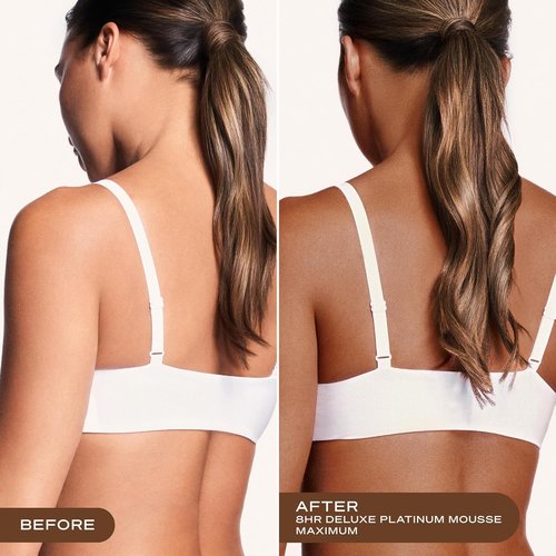 Loving Tan Platinum Self Tanning Mousse - Dark, Streak-Free & Natural Looking | 3.3 Fl Oz, 5+ Applications