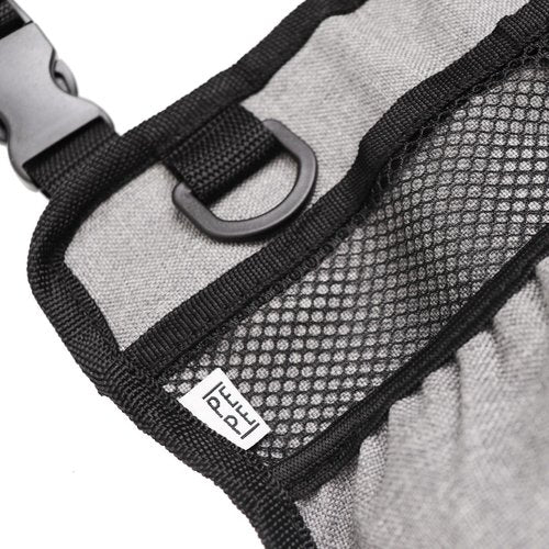 PEPE Mobility Wheelchair Basket for Back, Large Capacity Wheelchair Backpack Organizer Bag with Multiple Pockets and Cup Holder, Waterproof Storage Pouch for Seniors