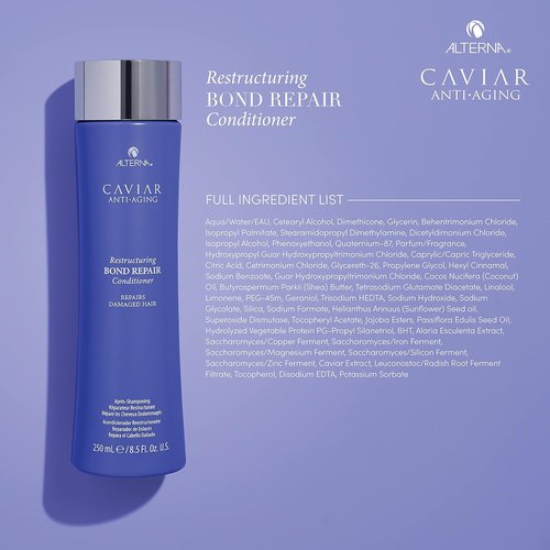 Alterna CAVIAR Anti-Aging Bond Repair Conditioner - Strengthens & Protects Brittle Hair | Sulfate-Free