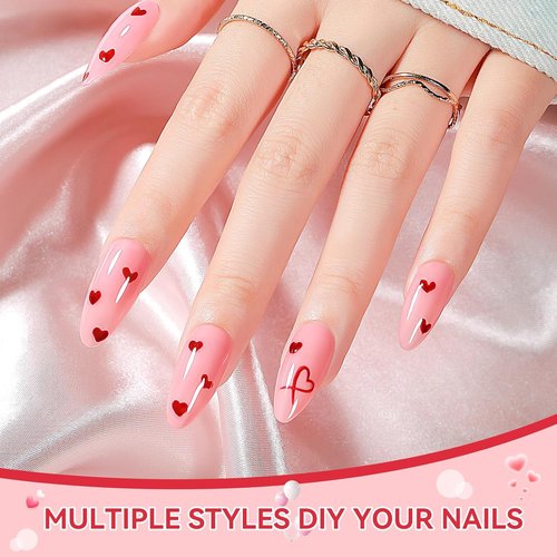 MIZHSE Quick Dry Nail Polish Set - 6 Classic Nude Colors for DIY Nail Art | Perfect Gift for Women