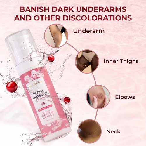 Abera Underarm Dark Spot Corrector Cream with Bearberry Extract, Targeted Armpit Spot Reducer & Sensitive Area Skin Tone Enhancer, Natural Even Tone Solution with Arbutin & Niacinamide