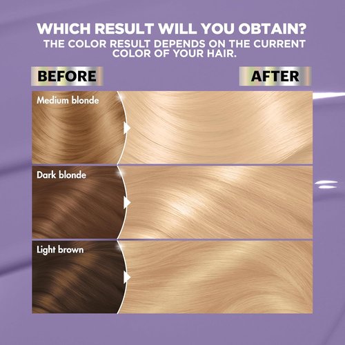 Garnier Nutrisse Ultra Color Hair Dye - Permanent, Vegan & Cruelty-Free | LB2 Ultra Light Natural Blonde, 1 Count