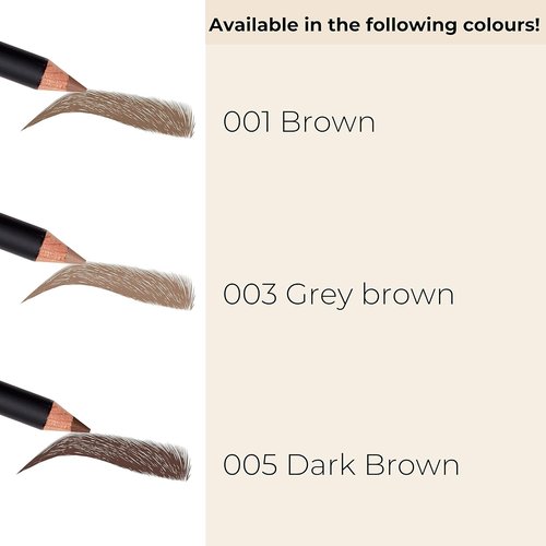 Gosh Eyebrow Pencil - Rich Brown Color for Defined Brows | Long-Lasting Formula