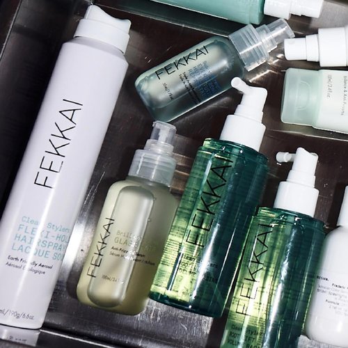 Fekkai Brilliant Gloss Glass Hair Serum - Anti-Frizz Oil for Shiny, Hydrated Hair - 3.4 oz, Vegan & Cruelty-Free