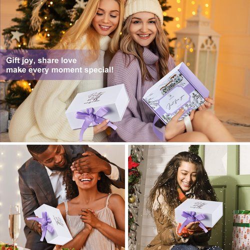 Peacoeye Spa Gifts for Women Valentines Day Mothers Day Gifts Bath Gift Baskets Relaxing Spa Self Care for Mom Her Sister Wife Auntie Home Bath Care Package Thank You Birthday (Purple -Spa for Women)