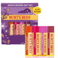 Burt's Bees Lip Balm Set - Beeswax Bounty with Pomegranate, Sweet Mandarin, Coconut & Watermelon