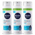 NIVEA MEN Sensitive Cool Shave Gel for Sensitive Skin, Alcohol Free Shaving Gel with Chamomile Extract, 7 Oz Can, Pack of 3