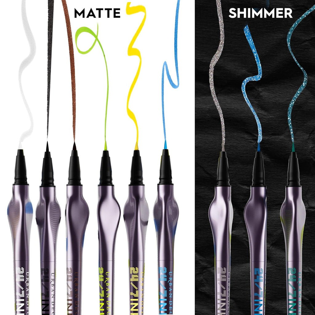 Urban Decay 24/7 Inks Liquid Eyeliner Pen - Water-Resistant, Smudge-Proof, Fine Tip, Bold Colors | 0.01 fl oz