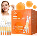 Salmon DNA Serum, Anti-Wrinkle PDRN Serum, 8000ppm Salmon Egg Ampoule, Collagen, Glutathione, Niacinamide, Hyaluronic Acids, Vitamin E - Korea Skin Care for Anti-Wrinkle & Radiance, 0.05 fl.oz x 35e