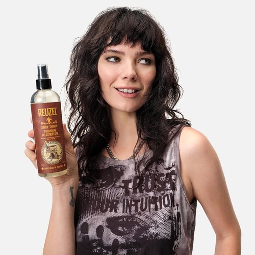 Reuzel Surf Tonic Hairspray - Fragrance-Free Styling Spray for Grip, Texture & Volume - All Hair Types