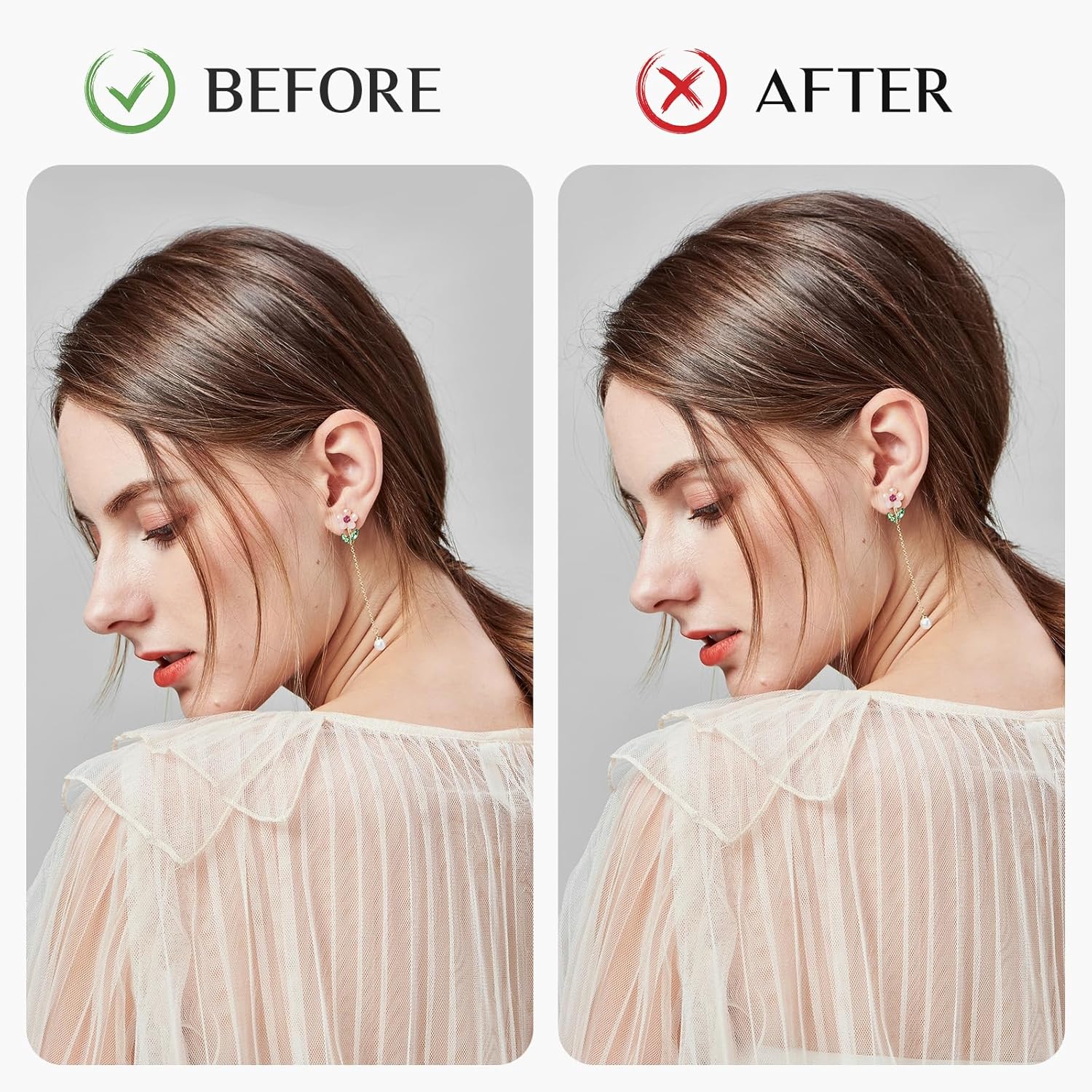 YGQQOY Hair Filler - Hair Padding & Hairpins for Stunning Updos | Black Volume Tool