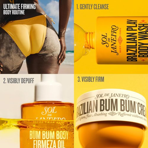Sol de Janeiro Bum Bum Firmeza Body Oil - Nourishing Stretch Mark Treatment for Smooth Skin