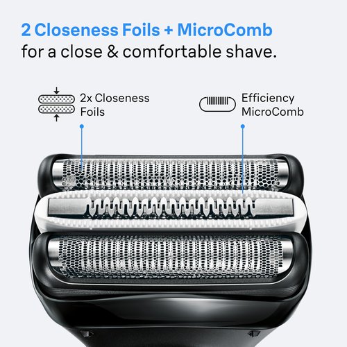 Braun Series 3 Pro Skin Electric Shaver Replacement Head - 32B - Compatible with Electric Razors 3000s, 3010s, 3040s, 3050cc, 3070cc, 3080s, 3090cc