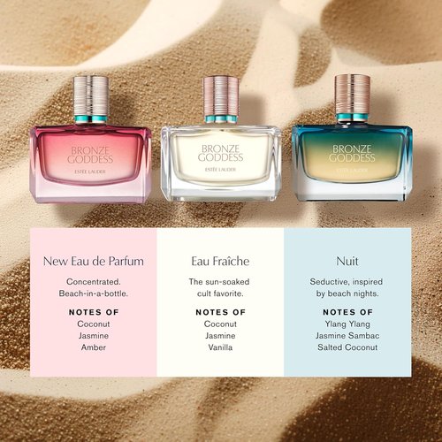 Estée Lauder Bronze Goddess Eau Fraîche Spray - Tiare Flower, Coconut & Amber Notes | Women's Perfume