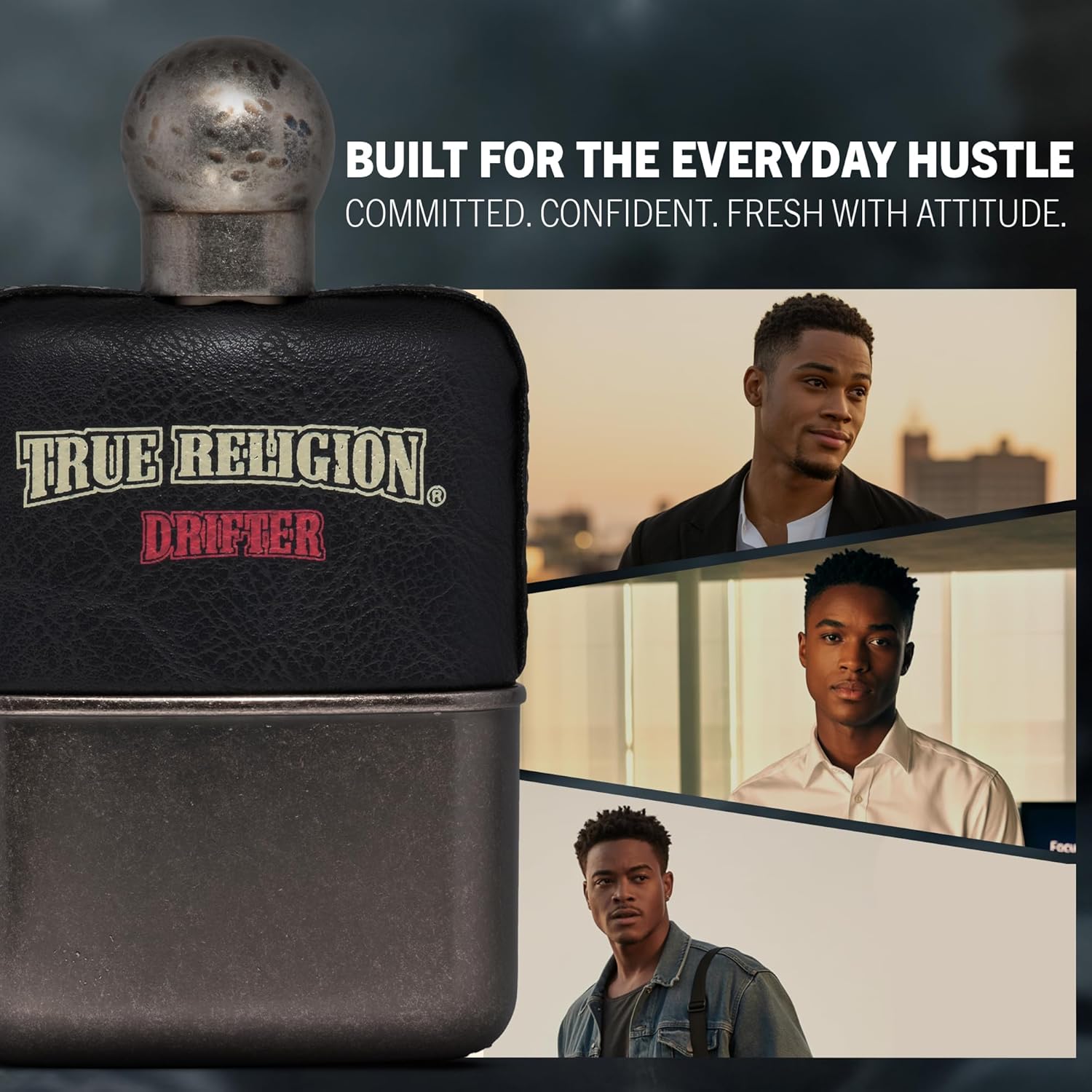 True Religion Drifter | Men's 3.4 oz EDT Spray - Fresh, Invigorating Fragrance for Everyday Wear