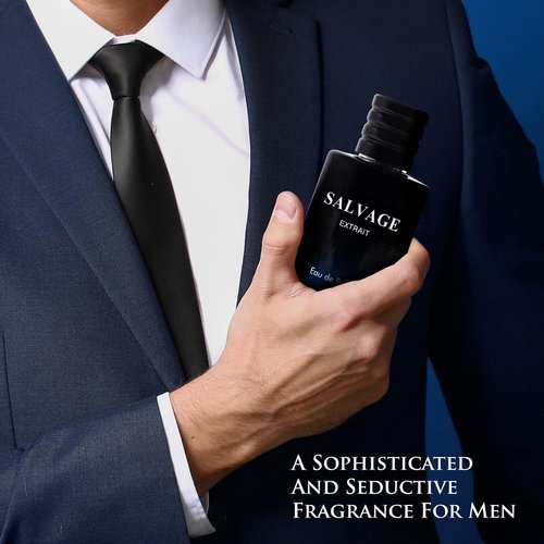 Salvage Extrait Eau De Parfum for Men - Grapefruit & Spices | Elegant 100ml Cologne for Everyday Wear