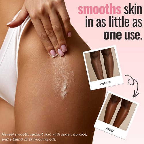 Cake Batter Sugar Body Scrub – Sweet Vanilla & Caramel Notes -Exfoliating & Moisturizing Body Polish for Smooth, Glowing Skin – Gently Removes Dead Skin & Dryness – Infused with Natural Oils