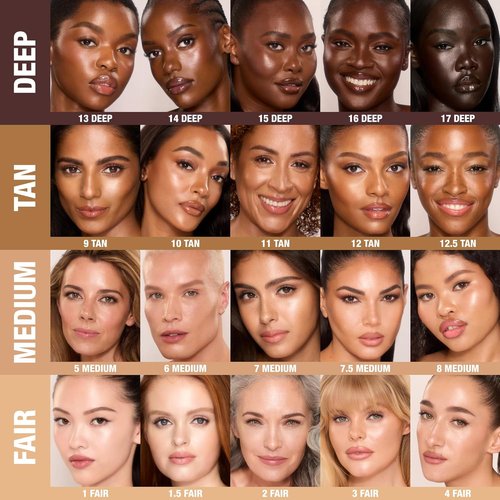 Charlotte Tilbury Unreal Skin Tint - Hydrating Cream Foundation Stick for Sheer-to-Light Coverage | Blurring & Nourishing Formula