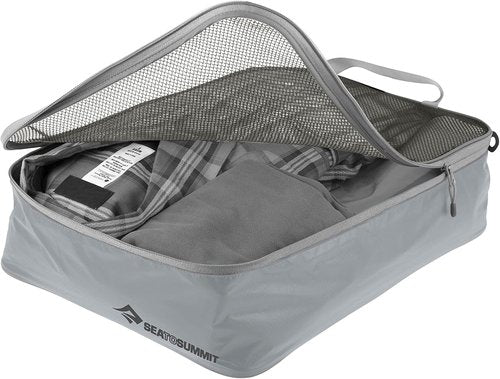 Sea to Summit Travel System - Clear Zip Pouch with TSA-Approved Bottles & Garment Mesh Bag