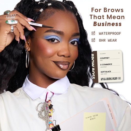 Colourpop Brow Boss Waterproof Eyebrow Pencil - Precision Tip for Natural Hair-Like Strokes - Blonde (0.003 oz)