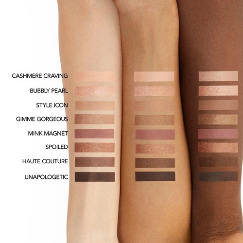 BUXOM Makeup Eyeshadow Palette, Iconic Nudes