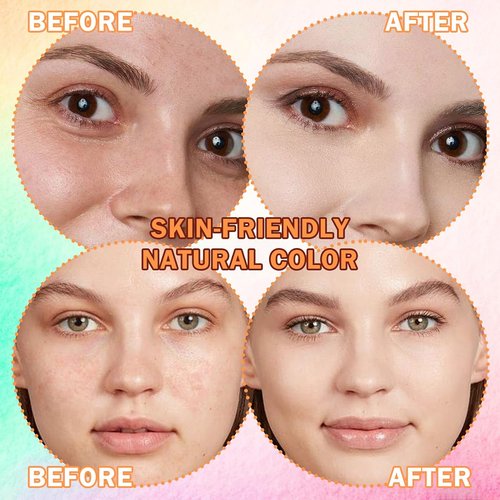 Skiennix Correcting Concealer Palette - 6 Colors for Dark Circles & Blemishes | Long-Lasting Contour Cream