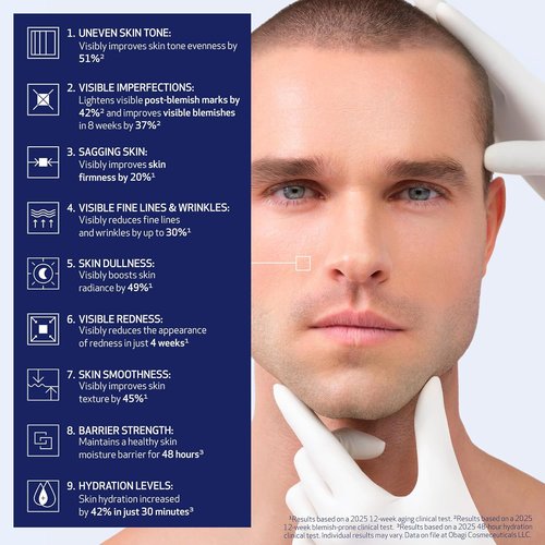 Obagi NU-GEN NAD+ Cellular Renewal Face Serum - Anti-Aging Formula with Niacinamide & NMN for Wrinkle Reduction & Hydration