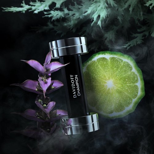 Davidoff Champion Eau de Toilette - Woody Men's Cologne with Bergamot, Clary Sage & Oakmoss - Long-Lasting Scent