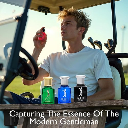 NovoGlow Mini Fragrance Set for Men - 4-Piece EDP Collection in Red, Blue, Black & Green - Woody, Citrus & Spicy Scents - 30ml Each, Paraben-Free