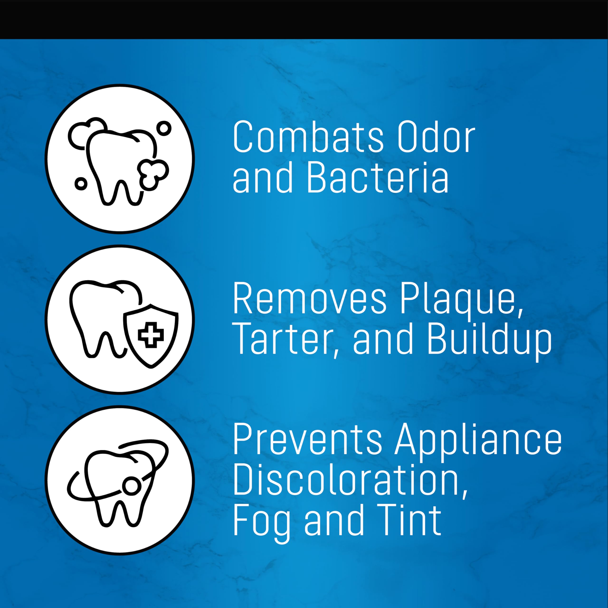 ZENGATE Retainer Cleaner Tablets - Quick 3-Minute Clean for Dentures, Mouth Guards, Aligners, and Night Guards - 120 Dental Cleansing Tablets - FSA HSA Approved Dental Appliance Cleanser