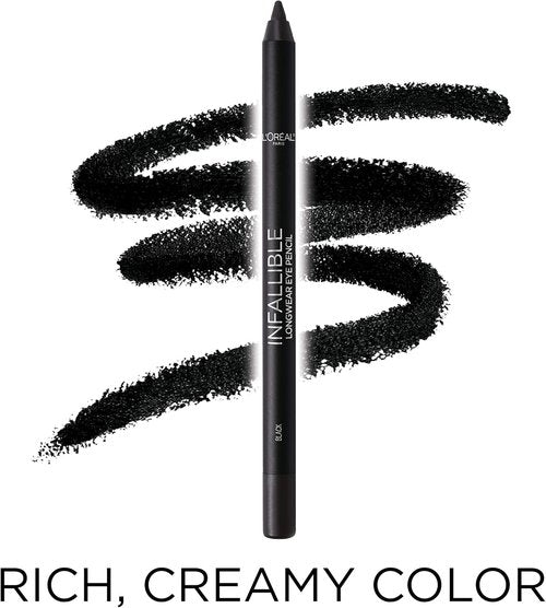 L'Oreal Paris Infallible Pro-Last Eyeliner - Waterproof, Smudge-Resistant, Easy Application, Ivy, 0.042 oz.
