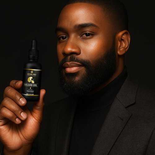 GODA PRO Premium Beard Oil - Nourishing Vitamins & Batana Oil | 2 oz Natural Organic Formula