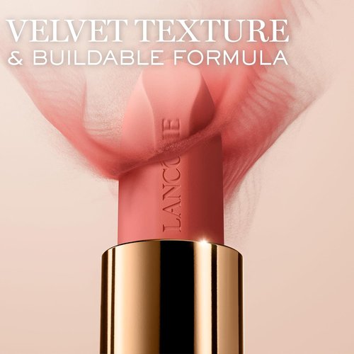 Lancôme L'Absolu Rouge Intimatte Lipstick - Hydrating, Buildable Matte Formula for 24HR Comfort