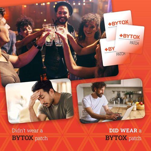 Bytox Recovery Patches | Vitamin Patch with Nutrients & Antioxidant Support for Active Lifestyles | Discreet Application with 24-Hour Action | Made in The USA (Pack of 25)