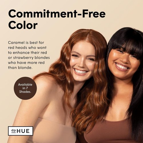 dpHUE Glossy Glaze - Caramel In-Shower Hair Gloss for Luminous Shine | Paraben & Sulfate Free