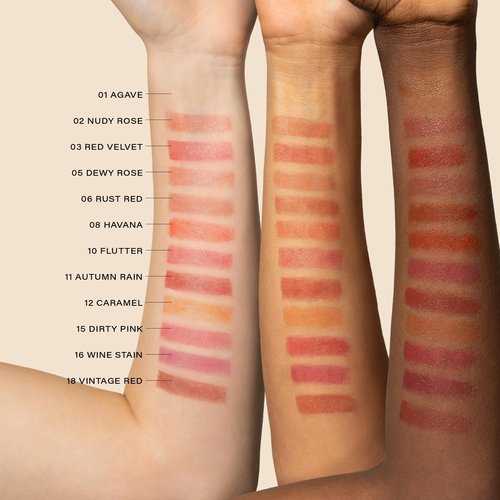 Melixir Vegan Lip Butter (12 Colors), Hydrating Tinted Lip Balm Stick, Bee-Free, Petrolatum-Free, Plant-Based, Moisturizes Dry & Chapped Lips With Shea Butter, Sheer, Natural Finish - #11 Autumn Rain