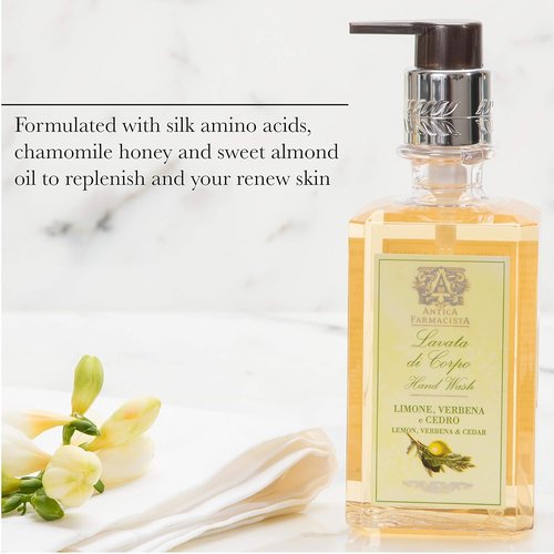 Antica Farmacista Hand & Body Wash - Luxury Hydrating Body Cleanser - Grapefruit Scent, 10 fl oz